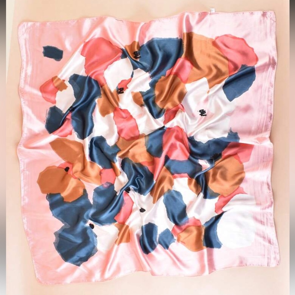 Abstract Multicolor Scarf - Picture 1 of 6